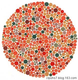 色盲色弱测试图 快来测试一下你是色盲不? 色盲 色弱