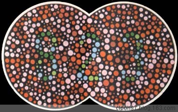 色盲色弱测试图 快来测试一下你是色盲不? 色盲 色弱