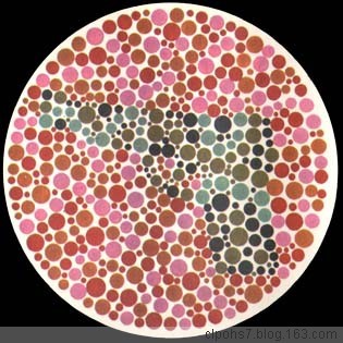 色盲色弱测试图 快来测试一下你是色盲不? 色盲 色弱