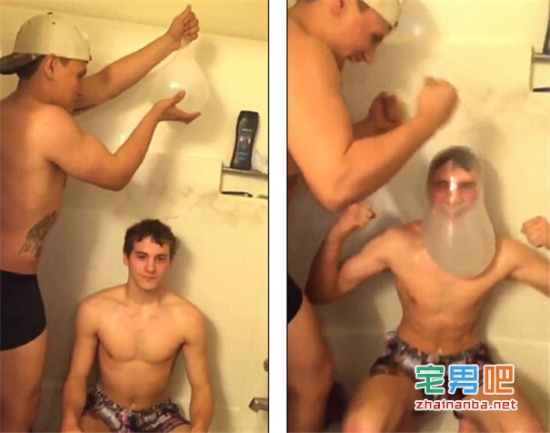 没节操:国外社交平台最近风靡一个挑战游戏 安全套挑战赛 安全套挑战赛 安全套 城会玩系列