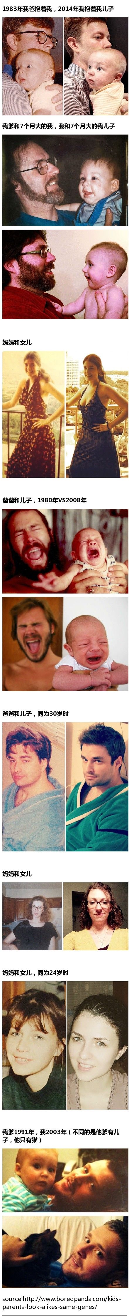 有时候,基因真的是一个很强大的东西,好神奇! 基因