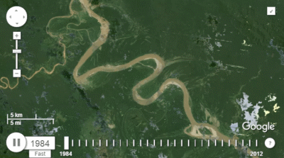 借助谷歌卫星地图观察世界30年来的巨大变迁 谷歌卫星地图