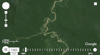 借助谷歌卫星地图观察世界30年来的巨大变迁 谷歌卫星地图