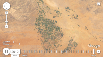 借助谷歌卫星地图观察世界30年来的巨大变迁 谷歌卫星地图