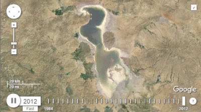 借助谷歌卫星地图观察世界30年来的巨大变迁 谷歌卫星地图