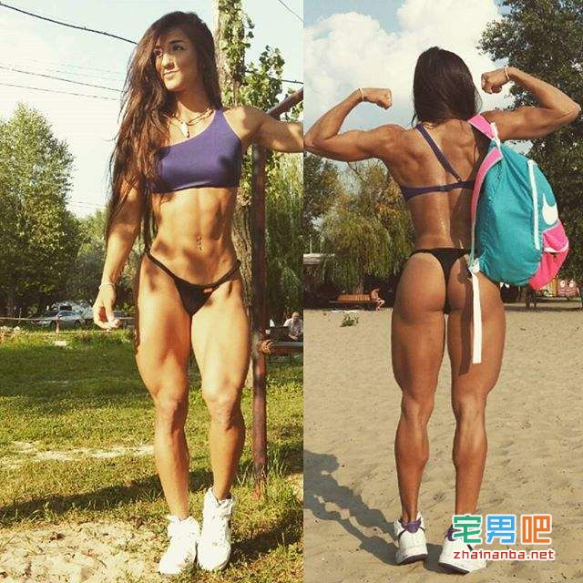 大家感受一下来自乌克兰的健美模特「Bakhar Nabieva」的身材 模特 乌克兰 Bakhar Nabieva