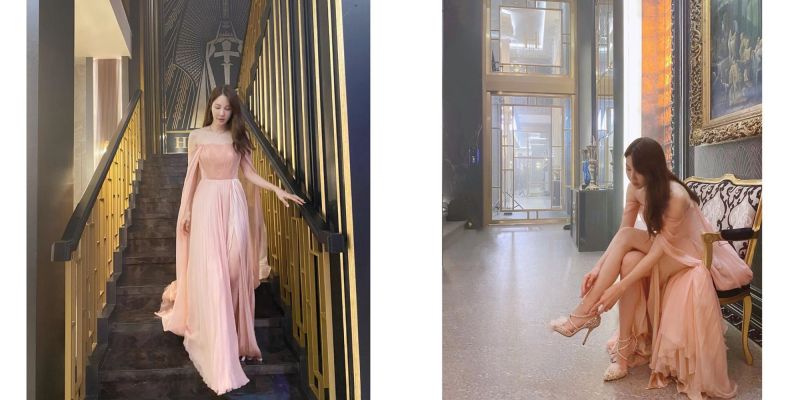 ▲▼李智雅气质非凡,剧中饰演性格很好的富家千金。(图/SBS、李智雅IG)