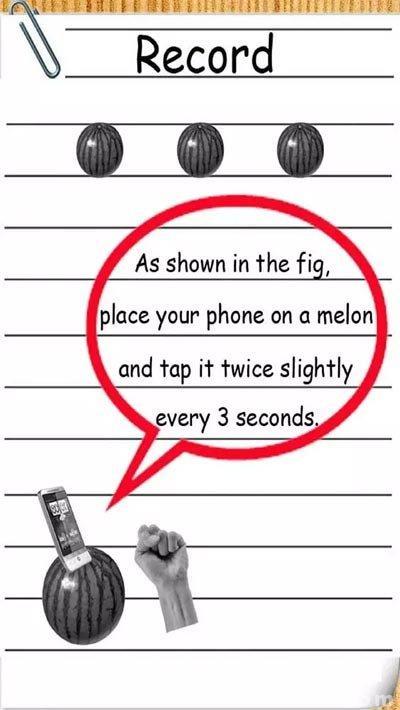 中国人买西瓜就爱先敲敲