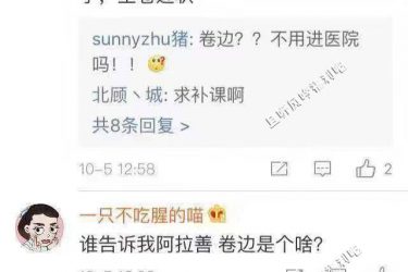 阿拉善小姐姐1v7卷边是什么意思? - 壹忧舍