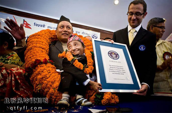 世界上最矮的人