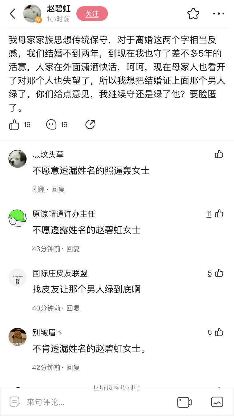赵碧虹是什么意思?赵碧虹什么梗? - 壹忧舍