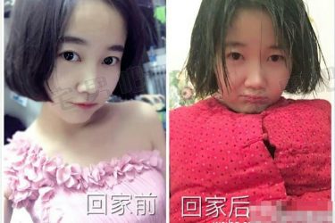 网友晒“过年前VS过年后”对比照,我已经笑的停不下来了! - 壹忧舍