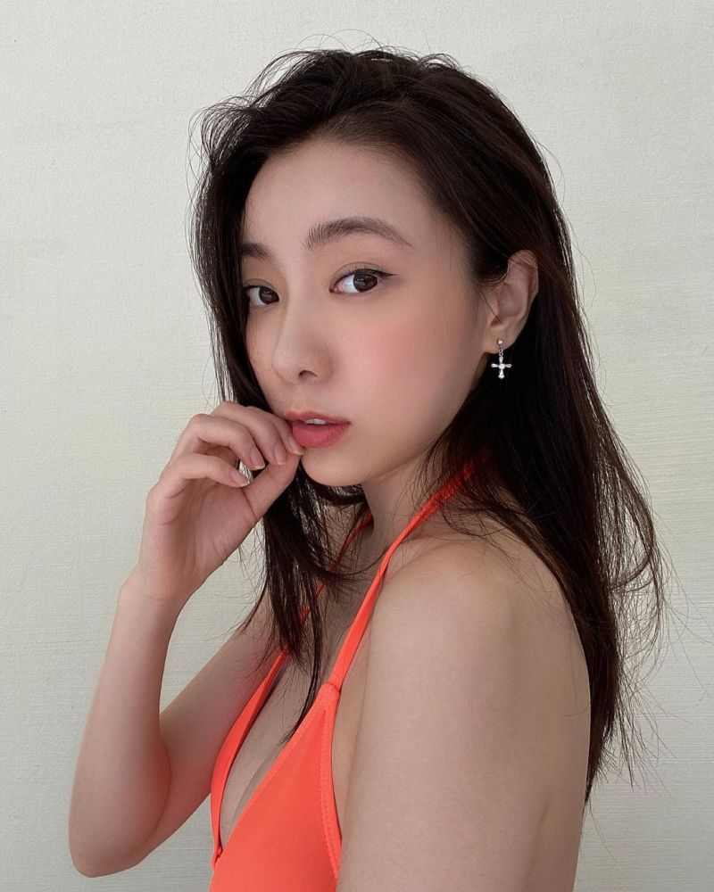 ▲邵岱儿演绎挖洞泳装。（图／邵岱儿IG）