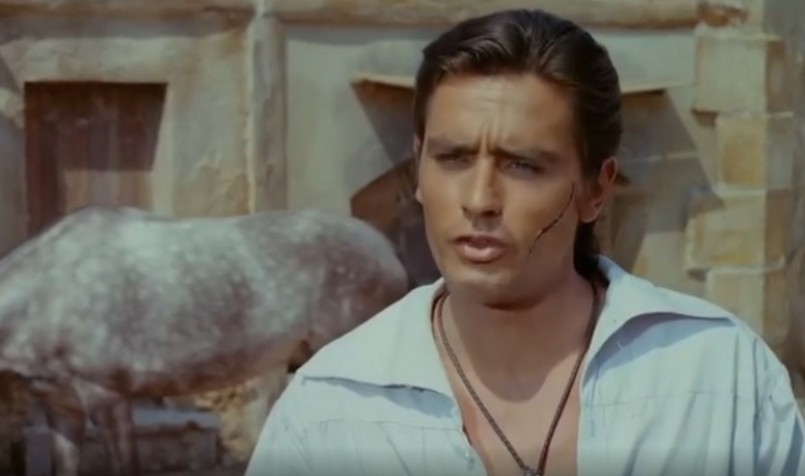 黑色魅影：阿兰·德龙与《黑郁金香》的双面传奇 - 壹忧舍